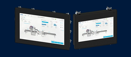 Interfaces humano-máquina distribuidas por Lenze